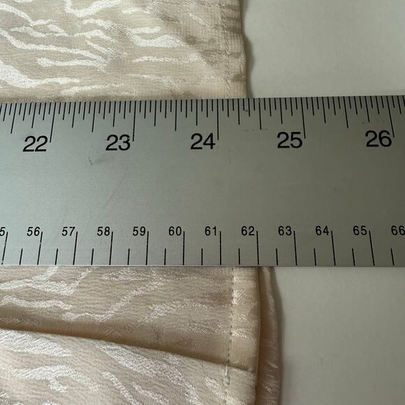 Vintage Marshall Field's Silk Blouse Cream with Jacquard Pattern 70s/80s‎ Sz 10 - Picture 13 of 16